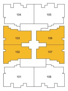 Floor Layout - 2BHK
