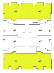 Floor Layout - 3BHK